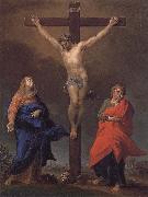 Pompeo Batoni The Cross of Christ, the Virgin and St. John s Evangelical